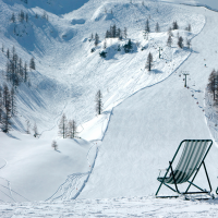 Snowy mountains